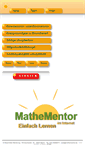 Mobile Screenshot of mathementor.de